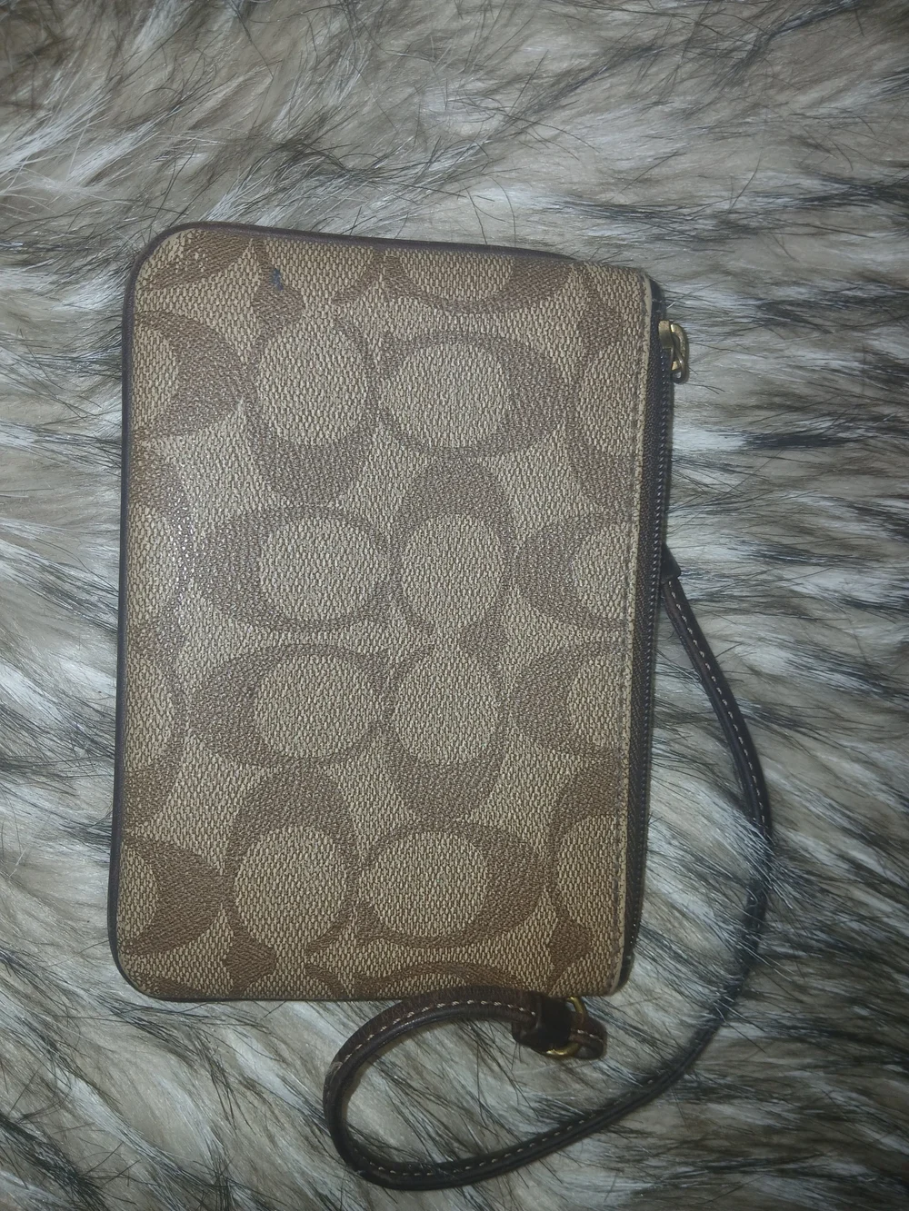 Coach authentic wristlet